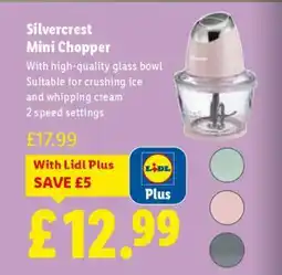 Lidl Silvercrest Mini Chopper offer