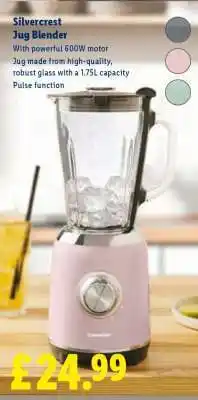 Lidl Silvercrest Jug Blender offer