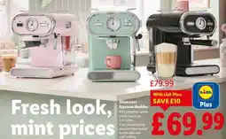 Lidl Silvercrest Espresso Machine offer