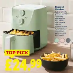 Lidl Silvercrest 2L Air Fryer offer