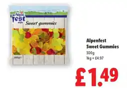 Lidl Alpenfest Sweet Gummies offer
