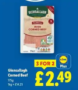 Lidl Glensallagh Corned Beef offer