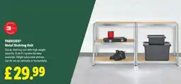 Lidl PARKSIDE Metal Shelving Unit offer