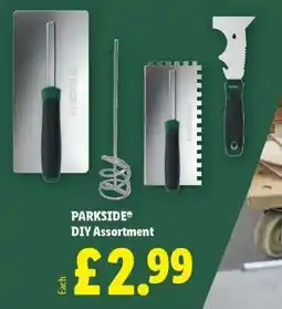 Lidl PARKSIDE DIY Assortment offer