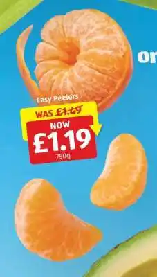 Aldi Easy Peelers offer