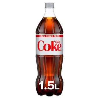 Iceland Diet Coke 1.5L (1.25L + 20% Extra Free) offer