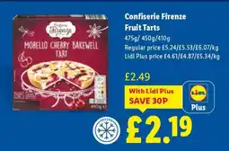 Lidl Confiserie Firenze Fruit Tarts offer