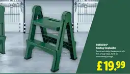Lidl PARKSIDEⓇ Folding Stepladder offer