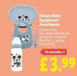 Lidl Disney Baby Equipment Assortment offer