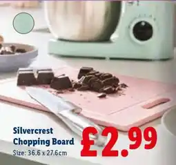 Lidl SILVERCREST Chopping Board offer