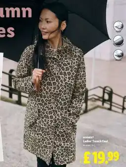 Lidl esmara Ladies’ Trench Coat offer