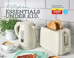 Aldi Mini Kettle/Toaster offer