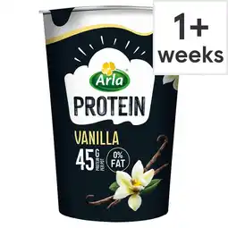 Tesco Arla Protein Vanilla Yogurt 450g offer