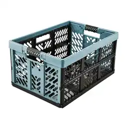 Tesco Keeeper Ben Folding Crate Blue offer