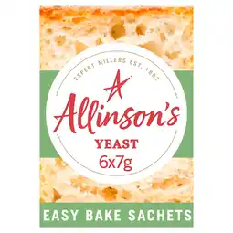 Tesco Allinson Easy Bake Yeast 6X7g offer