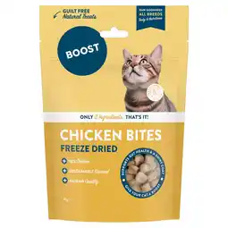 Tesco Boost Natural Treats Chicken For Cats 30g offer