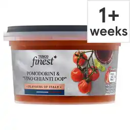 Tesco Tesco Finest Pomodorini & 'Vino Chianti DOP' Sauce 250g offer