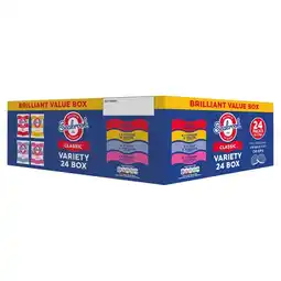 Tesco Seabrook Crinkle Crisps Classic Variety Box 24x25g offer