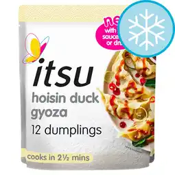 Tesco itsu 12 hoisin duck gyoza 280g offer