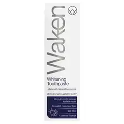 Tesco Waken Whitening Toothpaste Peppermint 75ml offer