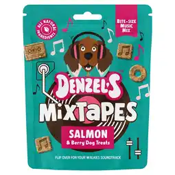 Tesco Denzel's Mixtapes - Salmon & Mixed Berries Dog Treats 90g offer