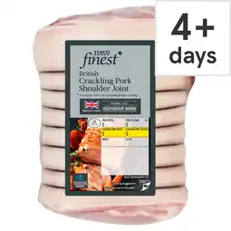 Tesco Tesco Finest British Crackling Pork Shoulder Joint offer