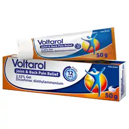 Tesco Voltarol Joint & Back Pain Relief Diclofenac 2.32% Gel 50g offer