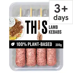 Tesco THIS Isn't Lamb Plant Based Kebabs 200g offer
