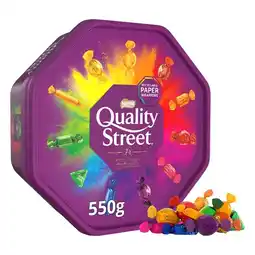 Tesco Quality Street Chocolate Tub 550g offer