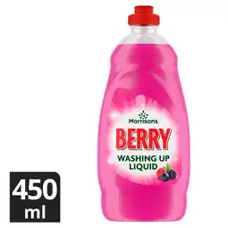 Morrisons Morrisons Berry Blitz Washing Up Liquid 450ml offer