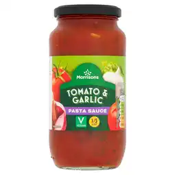 Morrisons Morrisons Tomato & Garlic Pasta Sauce offer