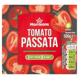 Morrisons Morrisons Passata (500g) offer