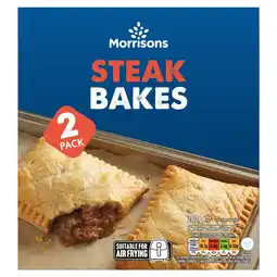 Morrisons Morrisons 2 Steak Bakes offer