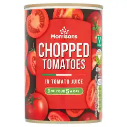 Morrisons Morrisons Italian Chopped Tomatoes (400g) offer