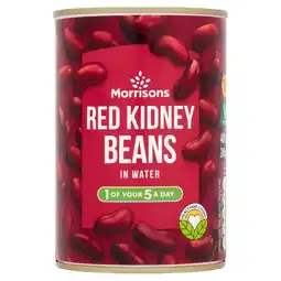Morrisons Morrisons Red Kidney Beans (400g) offer