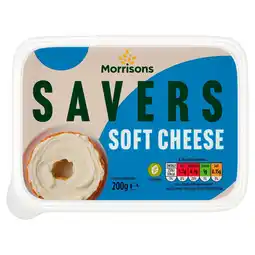 Morrisons Morrisons Savers Soft Cheese 200g offer
