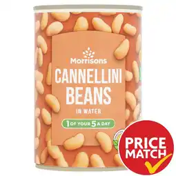 Morrisons Morrisons Cannellini Beans In Water (400g) offer