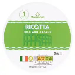 Morrisons Morrisons Ricotta 250g offer