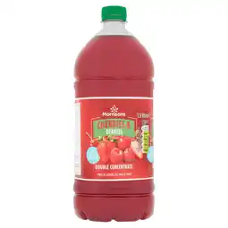 Morrisons Morrisons No Added Sugar Cherry & Berry Double Concentrate Squash offer