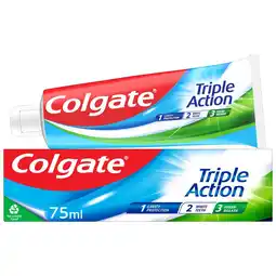 Morrisons Colgate Triple Action Toothpaste offer
