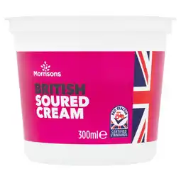 Morrisons Morrisons British Soured Cream offer