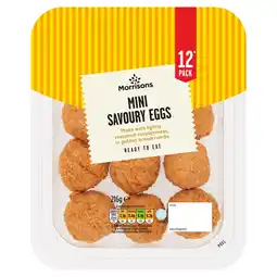 Morrisons Morrisons Mini Savoury Scotch Eggs 12 Pack offer