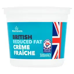 Morrisons Morrisons British Reduced Fat Creme Fraiche offer