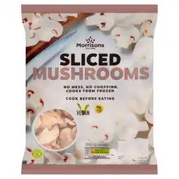 Morrisons Morrisons Sliced Mushrooms offer
