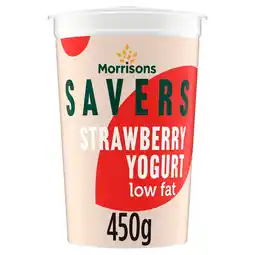 Morrisons Morrisons Savers Low Fat Strawberry offer