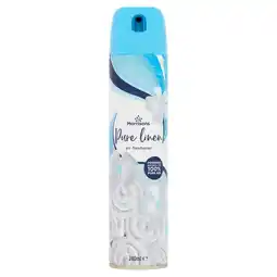 Morrisons Morrisons Pure Linen Air Freshener offer