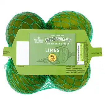 Morrisons Morrisons Limes 4 Pack offer