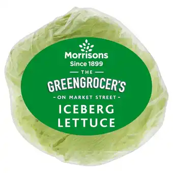 Morrisons Morrisons Iceberg Lettuce offer