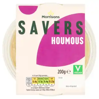 Morrisons Morrisons Savers Houmous offer