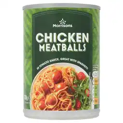 Morrisons Morrisons Meatballs In Tomato Sauce offer